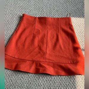 Chloe mini wool skirt